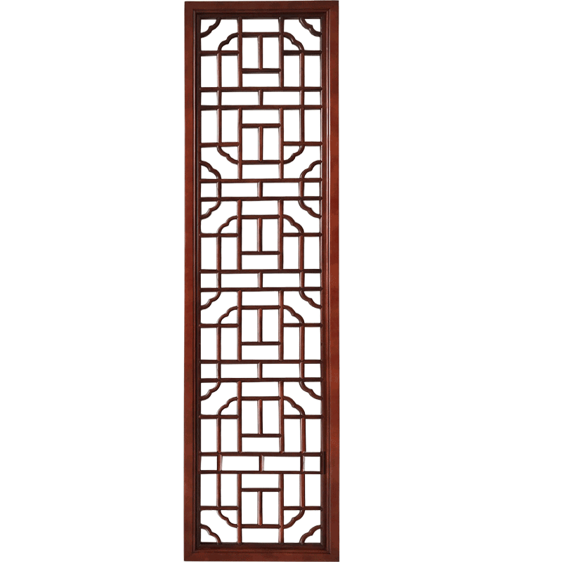 木雕中式仿古门窗花格实木门雕刻