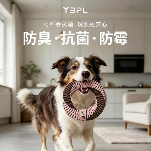 益宝宠生抗菌防臭狗刷牙辅助玩具