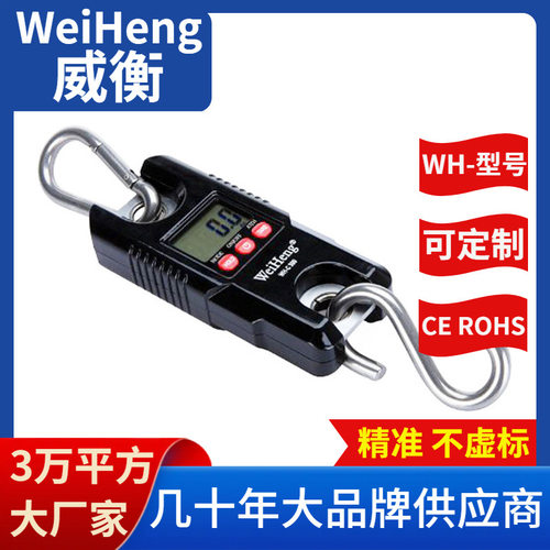 WeiHeng威衡WH-C300大量程家用手提秤300公斤工业小吊秤批发