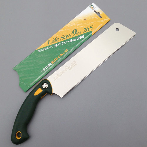 日本冈田锯Z牌标准木工锯子W-265木锯木工工具手工锯横切纵切斜切