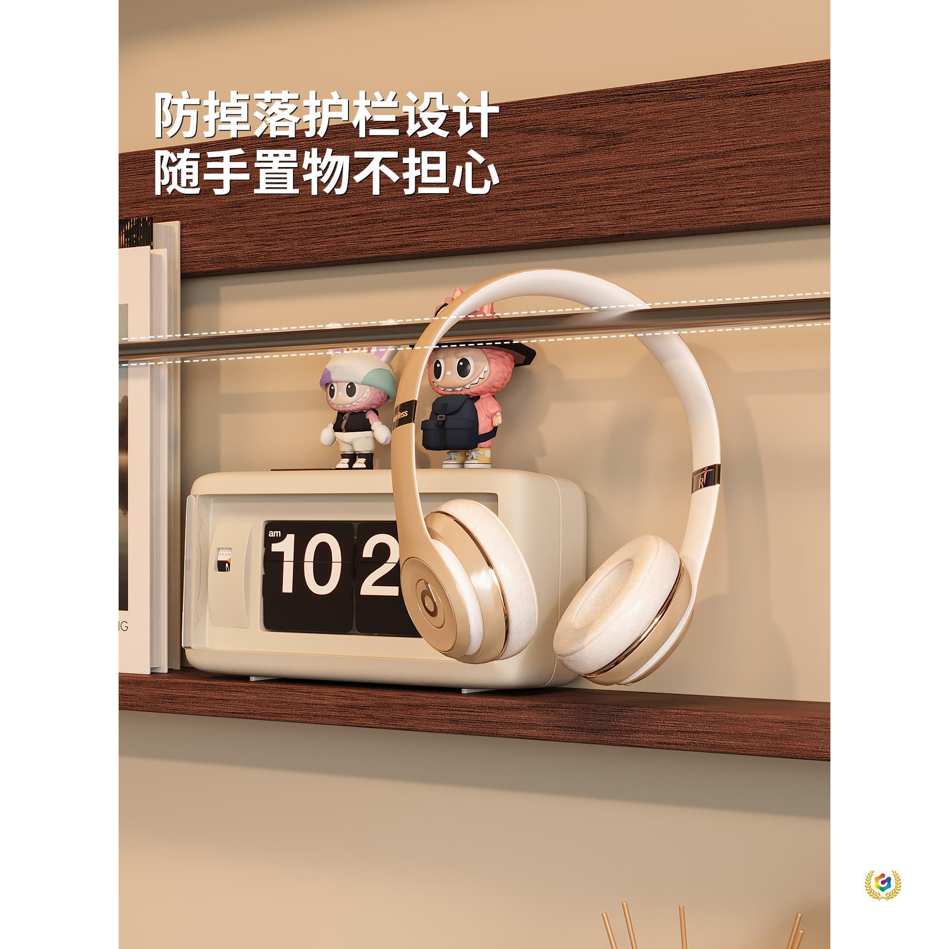 ?实木中古风墙上置物架书报刊收纳架客厅吊柜调料架简约壁挂杂志图片