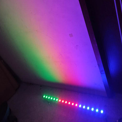 led洗墙灯24W线条防水线形灯户外楼体桥梁工程投射灯七彩洗墙灯