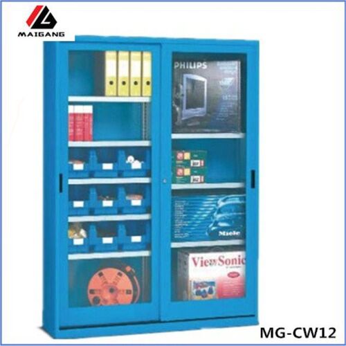 麦冈MG-CW12非标加厚多层玻璃移门多功能组合工具储物柜展示柜
