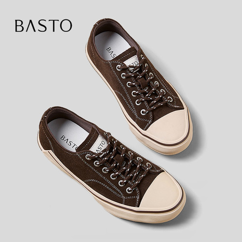 BASTO/百思图小众不规则休闲板鞋