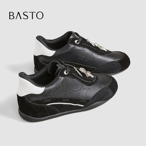 BASTO/百思图软底轻便休闲阿甘鞋
