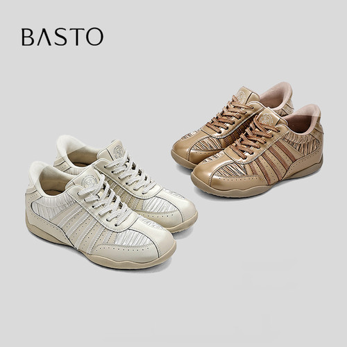BASTO/百思图休闲百搭阿甘德训鞋