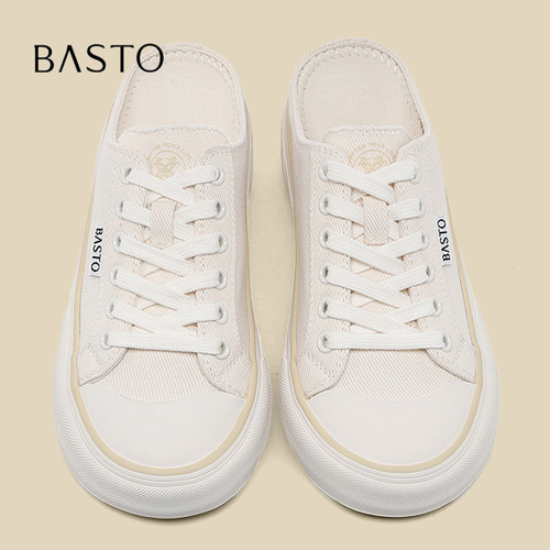 BASTO/百思图厚底时尚外穿半拖鞋