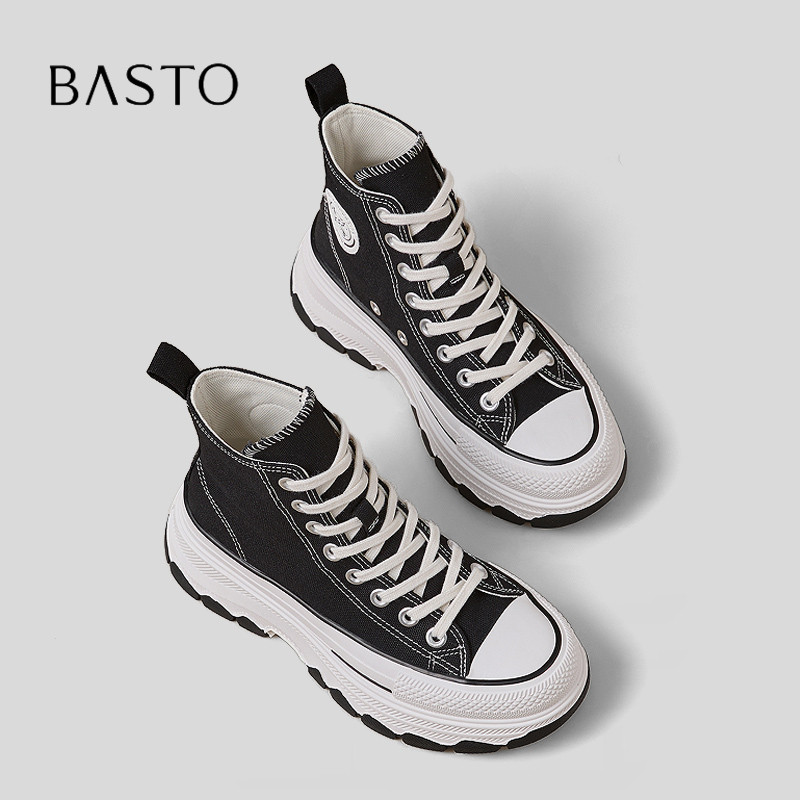 BASTO/百思图不累脚运动休闲板鞋图片