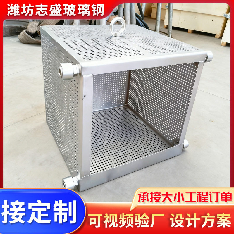 提篮格栅304不锈钢商用电动提篮格栅机提升导轨配件齐全拦污格栅图片