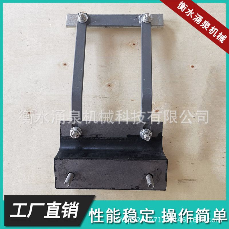输送机配件合金清扫器刀头替换刀头刮泥板泥浆清扫器盾构配件图片