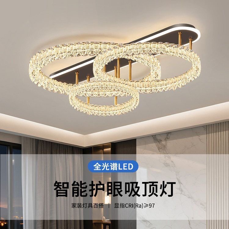轻奢极简客厅吊灯后现代简约意式高端创意大厅餐厅书房卧室吸顶灯图片