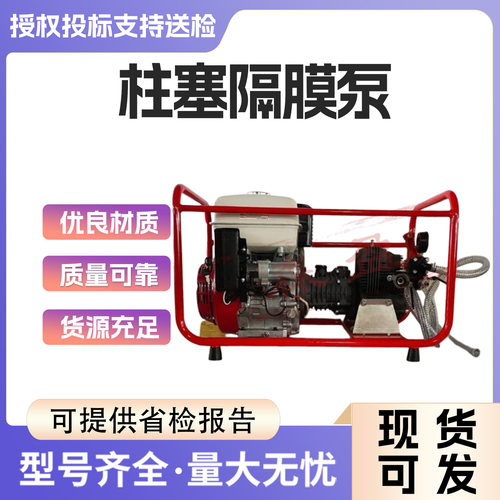 便携背负式液压隔膜泵手抬自吸式高压泵≥850m高扬程抽水泵