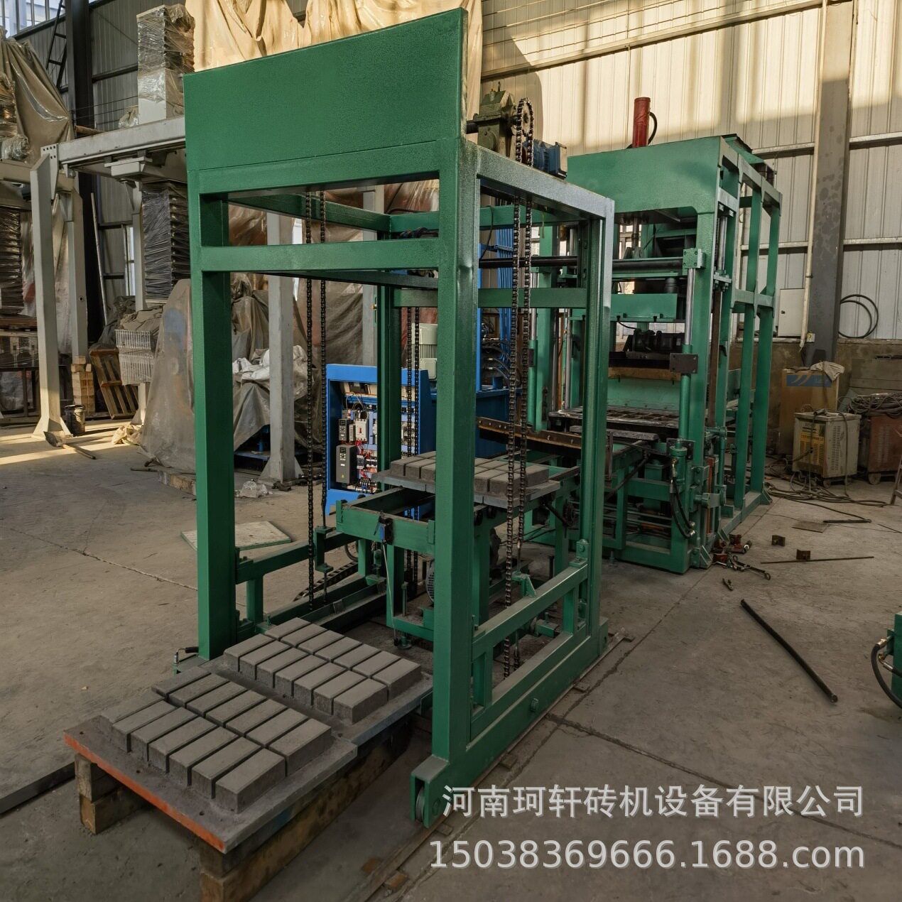 KX4-15全自动混凝土空心砌块成型机 建筑工程专用水泥制砖机