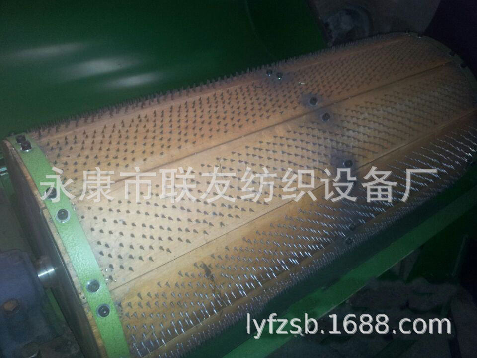 棉纺开松机铝合金针板辊筒 钉板钢针 无纺布纺织机械配件多种规格图片