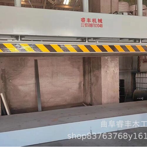 睿丰双缸整摞保温一体板胶合板液压式冷压机木门模具板材冷压机
