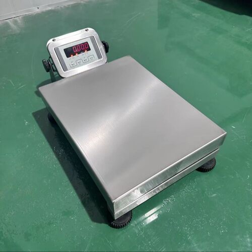 食品车间用不锈钢台秤电子落地称HH-TCS150kg5g电子台秤
