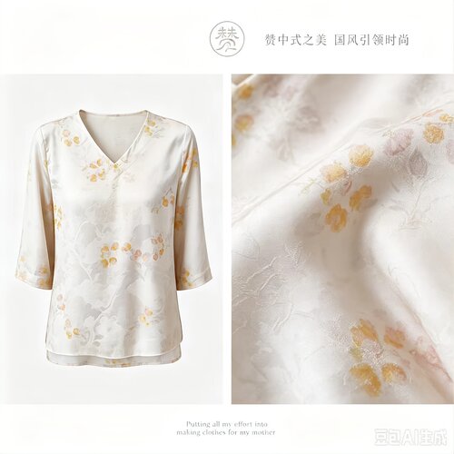 浅杏凝芳 夏季T恤D059