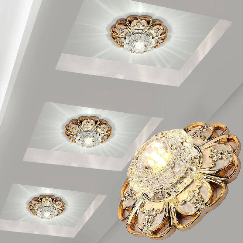 家用射灯led灯筒灯天花彩灯水嵌入式筒灯