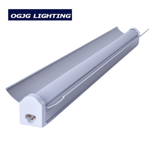LED灯管T8T5一体化支架单管带罩防尘LED日光灯管长条灯箱条形出口