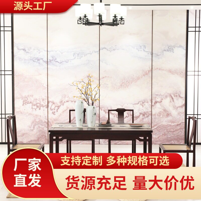 新中式餐桌椅组合实木餐台别墅餐厅酒店大堂包厢转盘餐桌家用套装图片