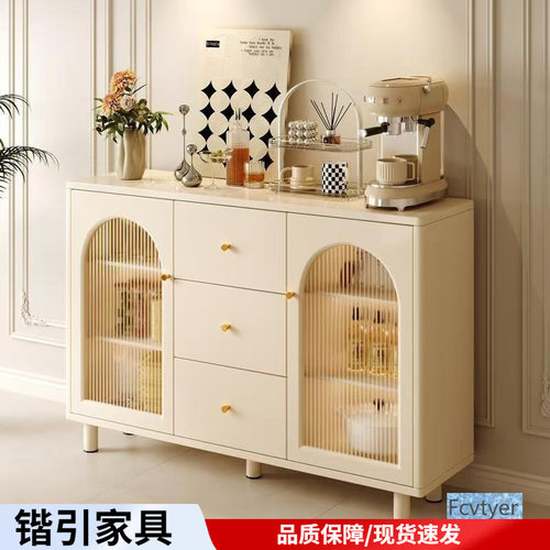 锴引餐边柜靠墙一体储物柜客厅水柜餐桌斗柜收纳置物家用厨房橱柜