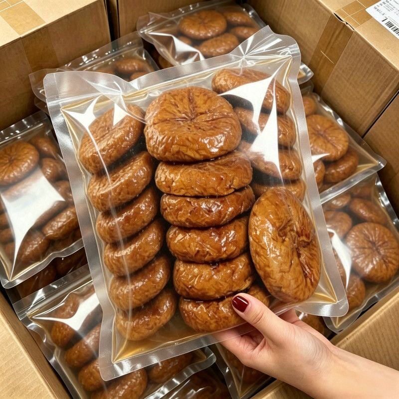皖南蒲草香干豆干子农家传统手工制作蒲包干安徽泾县土特产豆腐干