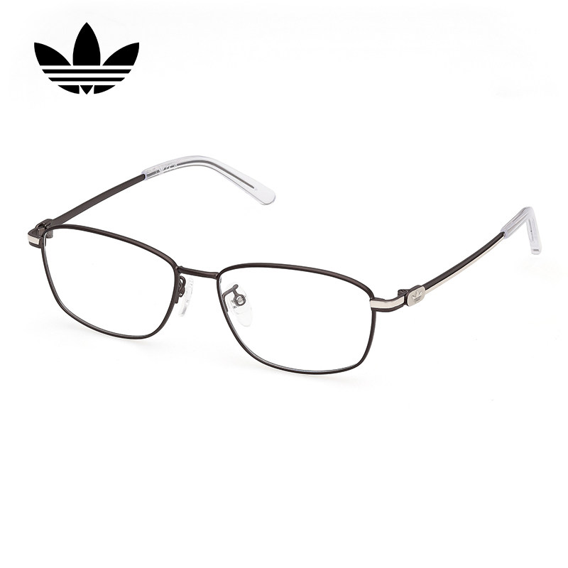adidas阿迪达斯商务方形金属眼镜框男OR5167时尚百搭近视眼镜框女