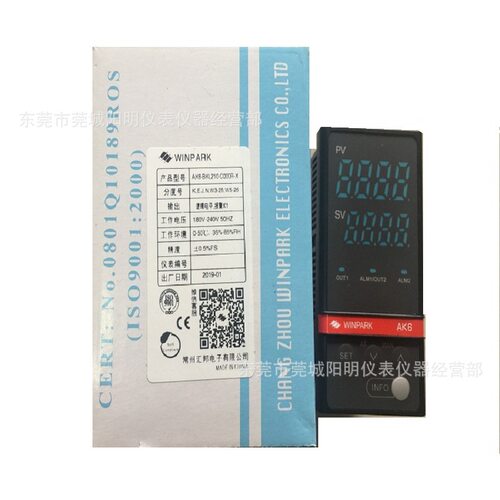 常州汇邦温控仪AK6-BKL210-C000R-X口罩机专温控器WINPARK智能表