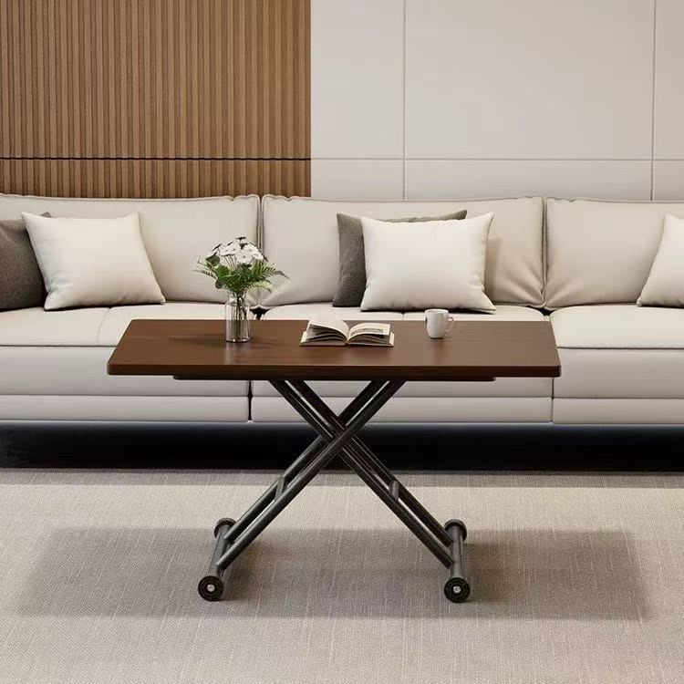 升降茶几餐桌两用升降二合一小户型多功能餐桌折叠茶几可移动家用图片