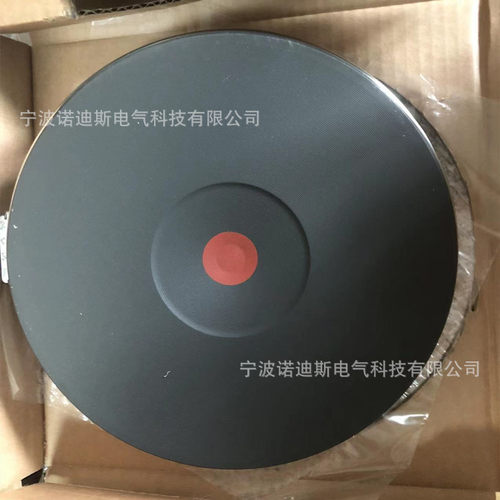 德国EGO船用铸铁发热板2kW400V商用电热炉18.18463.198 直径180mm