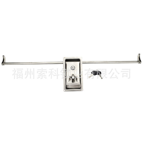 不锈钢锁具 集装箱冷藏车厢船舶后门锁 把手锁 连杆式锁具 BS805