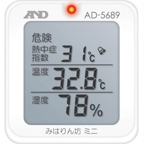 AND爱安德温湿度计中暑检测仪AD-5689