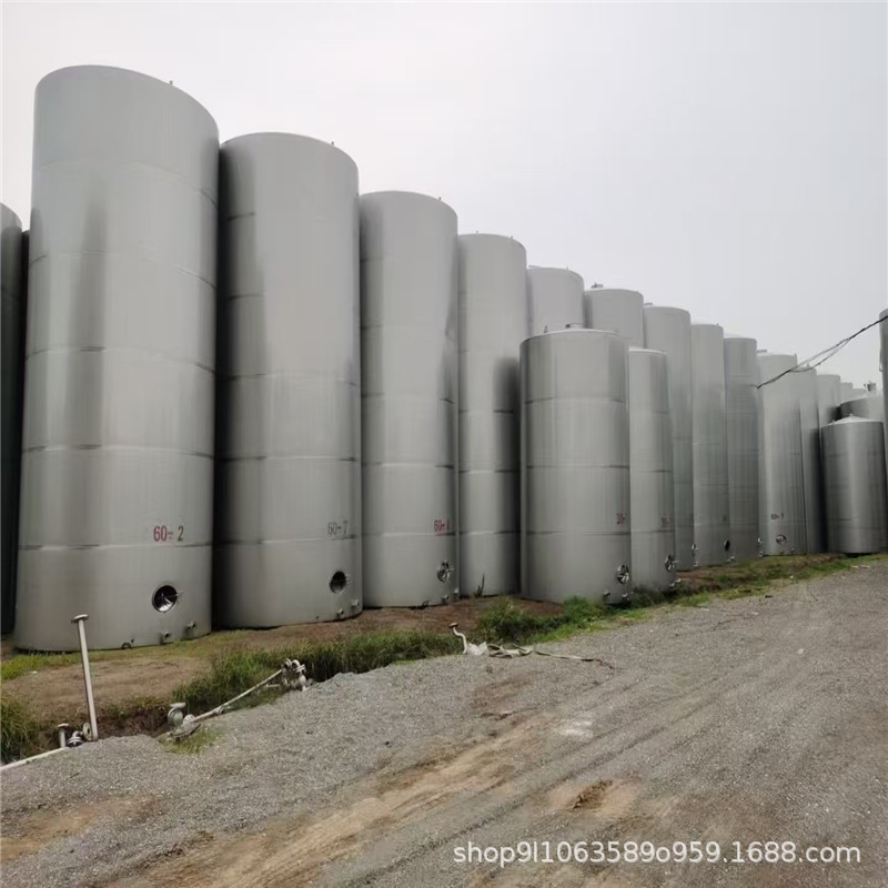 不锈钢储罐304/316L立式大型储气罐食品级储酒储油储水储存罐图片