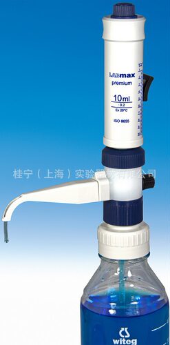 德国Witeg 10ml瓶口分液器 游标可调 5370003OE