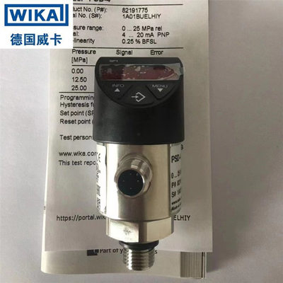德国威卡WIKA 数显型压力开关PSD-4 便于读取