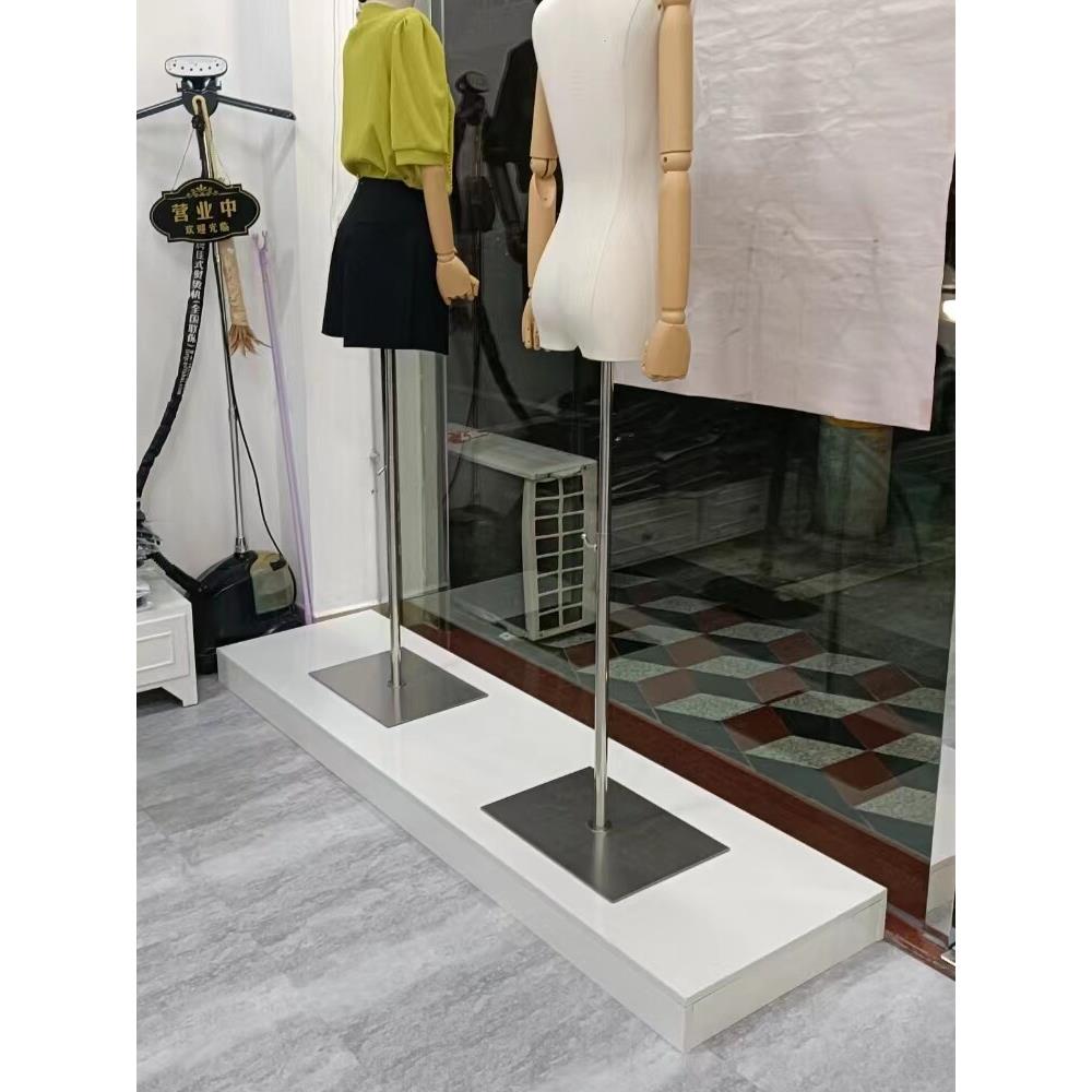 服装店地台橱窗模特展示台垫高台家具底座脚踩台网红直播站台