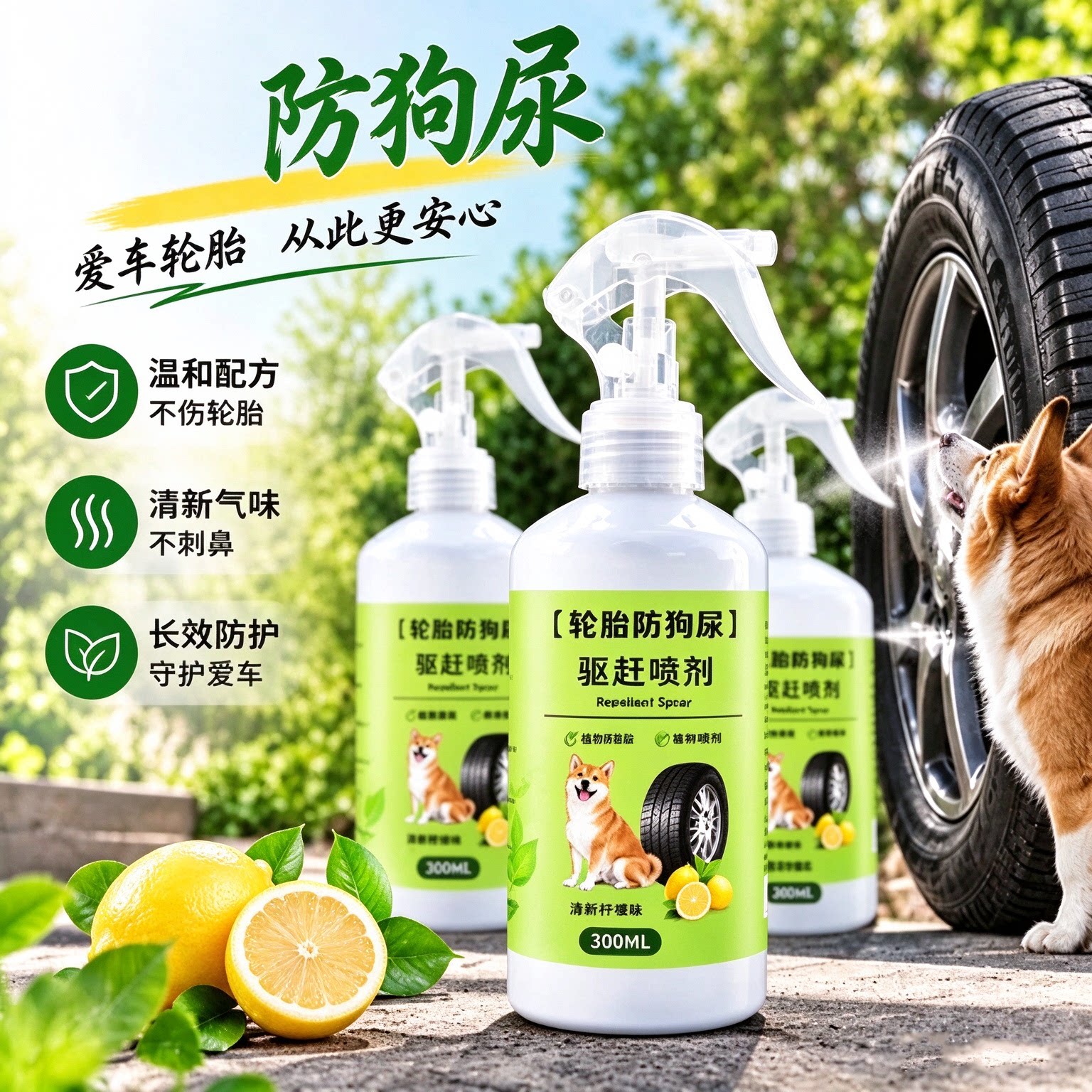 防狗尿禁区驱猫驱狗喷雾