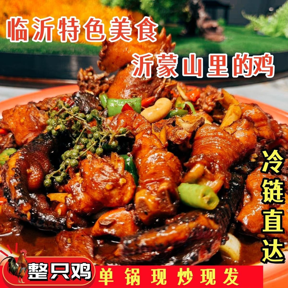 临哓升特色炒鸡散养小公鸡