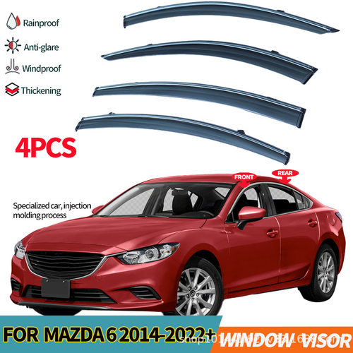 适用于马自达6晴雨挡雨板导流板雨眉MAZDA 6 ATENZA Window viso