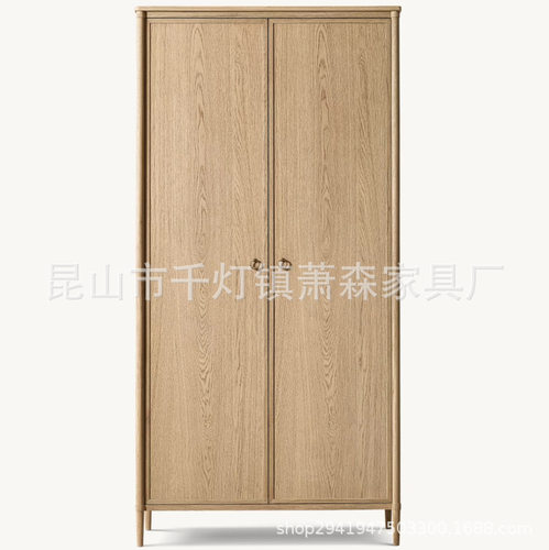 RH美式乡村高端豪华衣柜实木卧室衣柜储物柜置物柜收纳柜