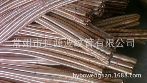 全铜波纹管 薄壁 弹性好 锡磷青铜 环波 全铜软管 Φ25MM生产厂家