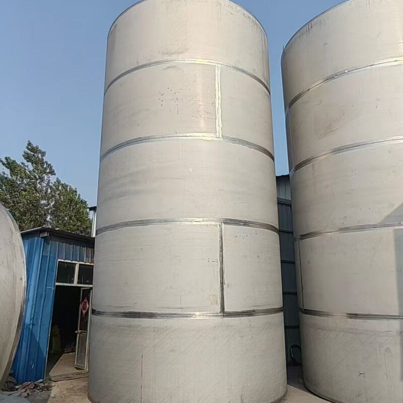 不锈钢储罐 压力容器储存罐 大容量储蓄 304不锈钢化工罐图片