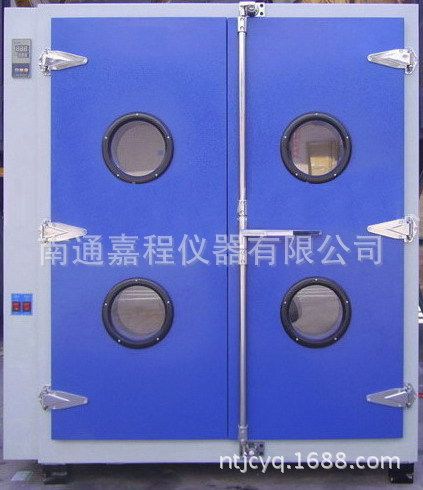 直销JC101-5AD工业烤箱 电热恒温鼓风干燥箱 双开门工业烘箱