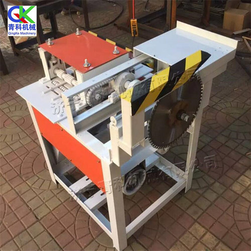 小型木工板条去边切割机Wood Cutting machine自动工业齐头修边锯