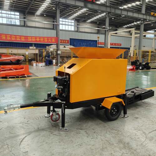 出口欧美牵引式履带碎石机 HT130可移动建筑垃圾破碎机 石头破碎