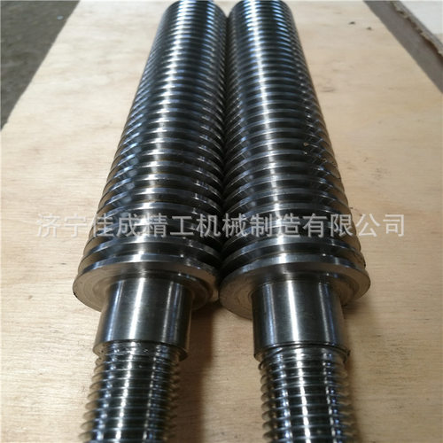 厂家直销加工机床梯形丝杆Tr20T25T30T40T50车床铣床设备精密丝杠