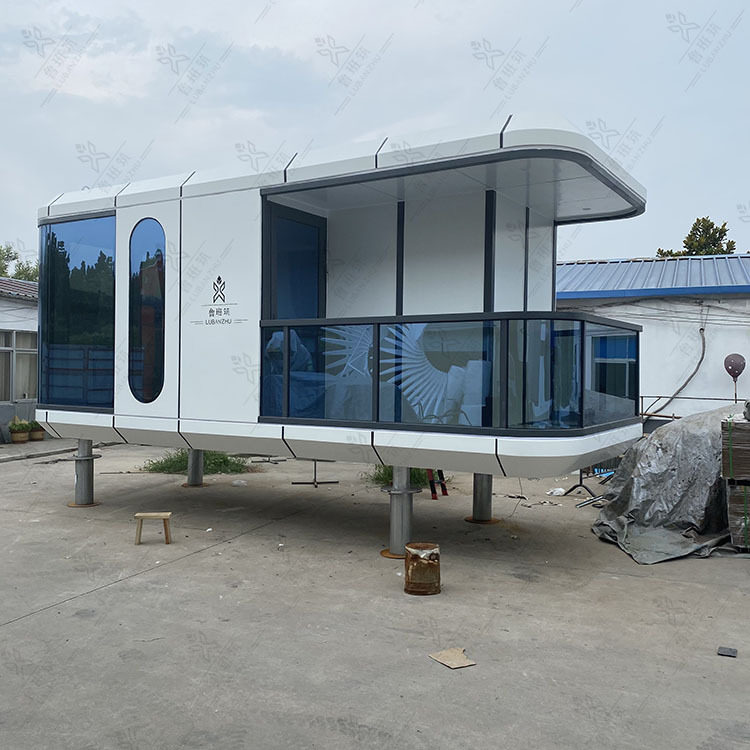 网红轻钢别墅房星空酒店民宿景区山庄住人集成房屋太空舱智能方舱图片
