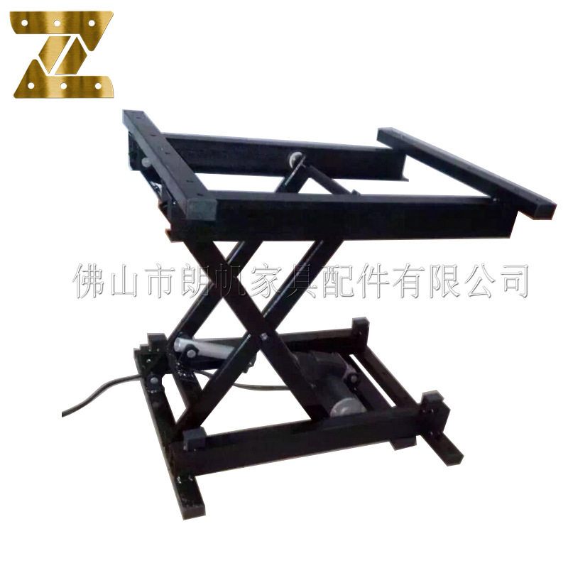 供应加强款电动茶几升降架无噪声垂直上升下降咖啡桌家具五金配件图片
