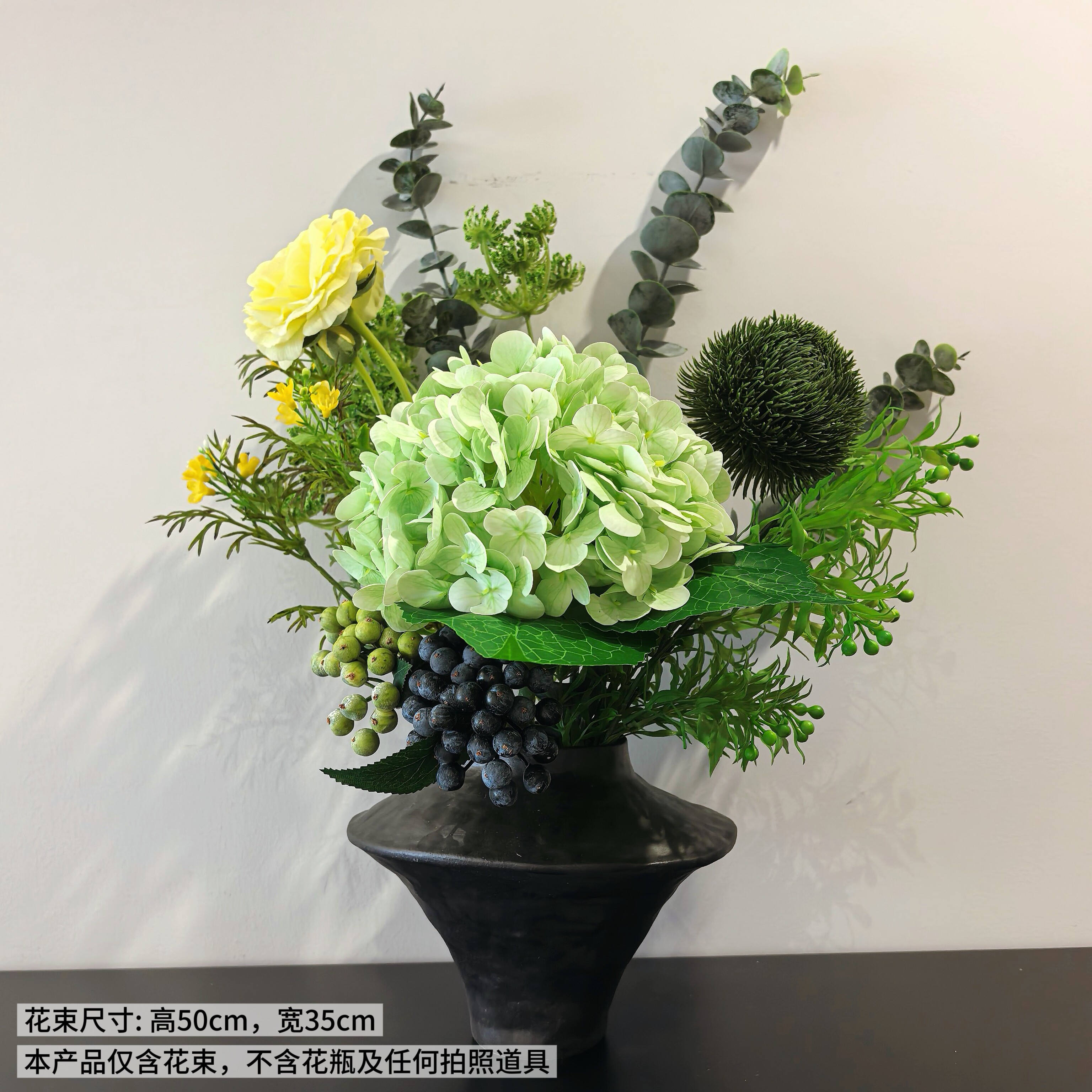 ins风拍照摆件仿真花束假花装饰客厅餐桌插花手感签到台花艺