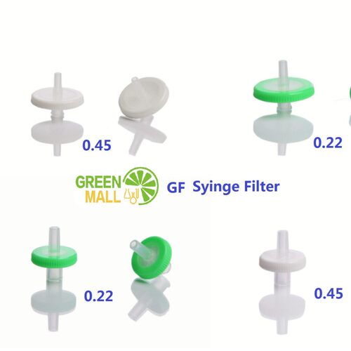 GF玻璃纤维针式过滤器 孔径齐全 玻纤针筒滤器绿盟厂家